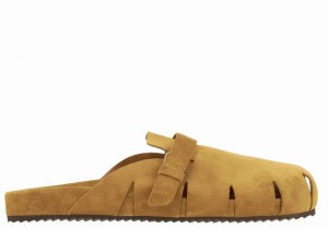 Brown Men Ancient Greek Sandals Atlas Slippers | ZZN9027SG