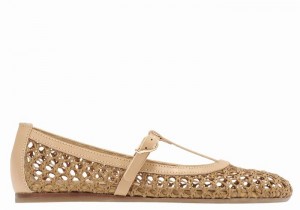 Brown Women Ancient Greek Sandals Aerati Ballerina | EVZ1354JH