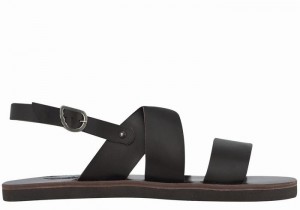 Chocolate Men Ancient Greek Sandals Miltos Casual Sandals | UFM3041QO